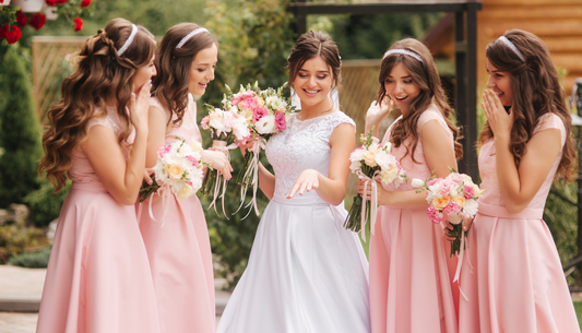 Why is a custom name hair claw the perfect bridesmaid proposal gift?