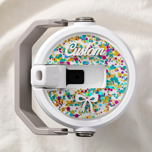 Flip Straw Bow Stanley Name Plate